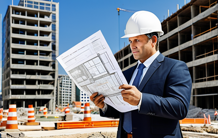 Urban Planner at Work**
"A professional urban planner, fully clothed in appropriate business attire, reviewing blueprints at a construction site. Background shows modern buildings and ongoing development. Safe for work, appropriate content, perfect anatomy, natural proportions, professional environment, family-friendly."
**